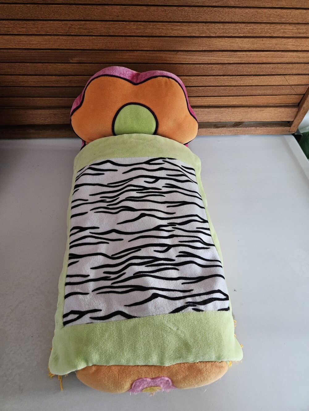 Groovy Girls Plush Bed Retro Flower Zebra